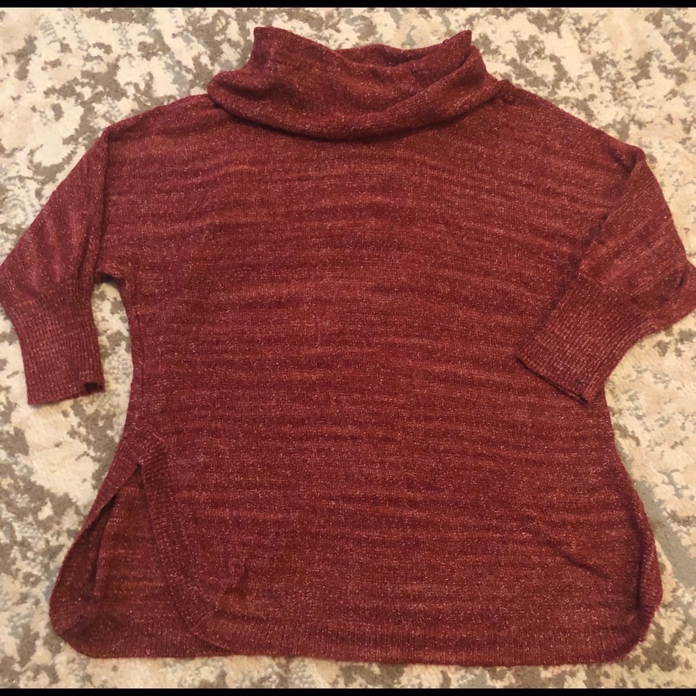 Falls Creek Cowl Neck Oversized Sweater Medium